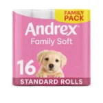 Andrex Family Soft Toilet Tissue, 2-Ply, 16 Rolls 1