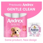 Andrex Family Soft Toilet Tissue, 2-Ply, 16 Rolls 2