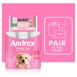 Andrex Family Soft Toilet Tissue, 2-Ply, 16 Rolls 4