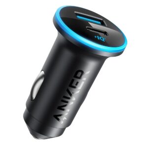 Anker 2-Port Car Charger, 52.5W, Black