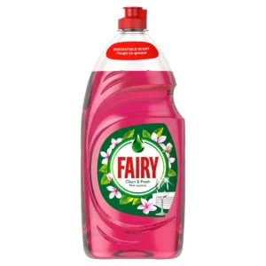 Fairy Clean & Fresh Washing Up Liquid, Pink Jasmine, 1015ml
