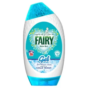Fairy Liquid Laundry Detergent Gel Non Bio Sensitive Skin 26 Washes 858ml