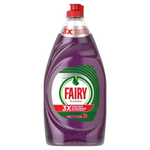 Fairy Platinum Washing Up Liquid, Wild Berries, 820ml