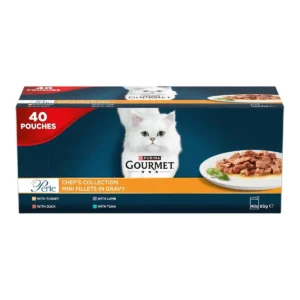 Gourmet Perle Chef's Collection Mini Fillets in Gravy 40x85g (3400g)